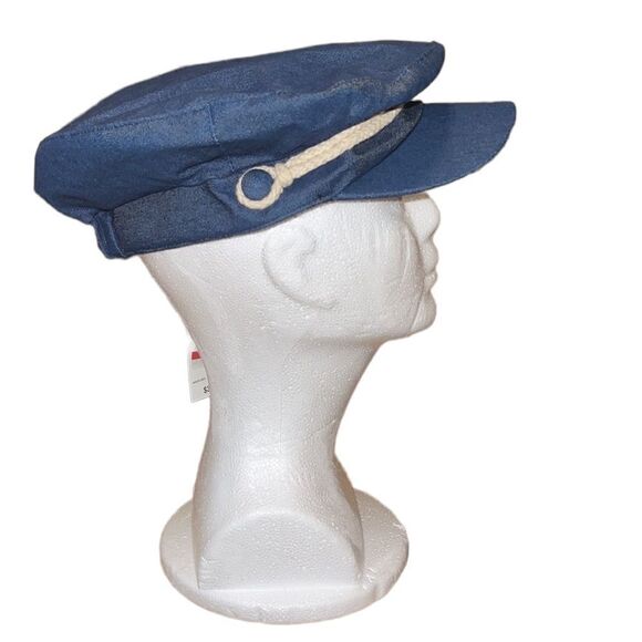 NWT INC International Concepts blue hat jeans material - Picture 4 of 6